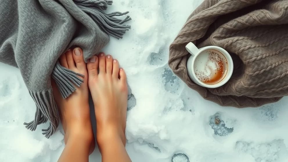Är kalla fötter farligt för kroppen
