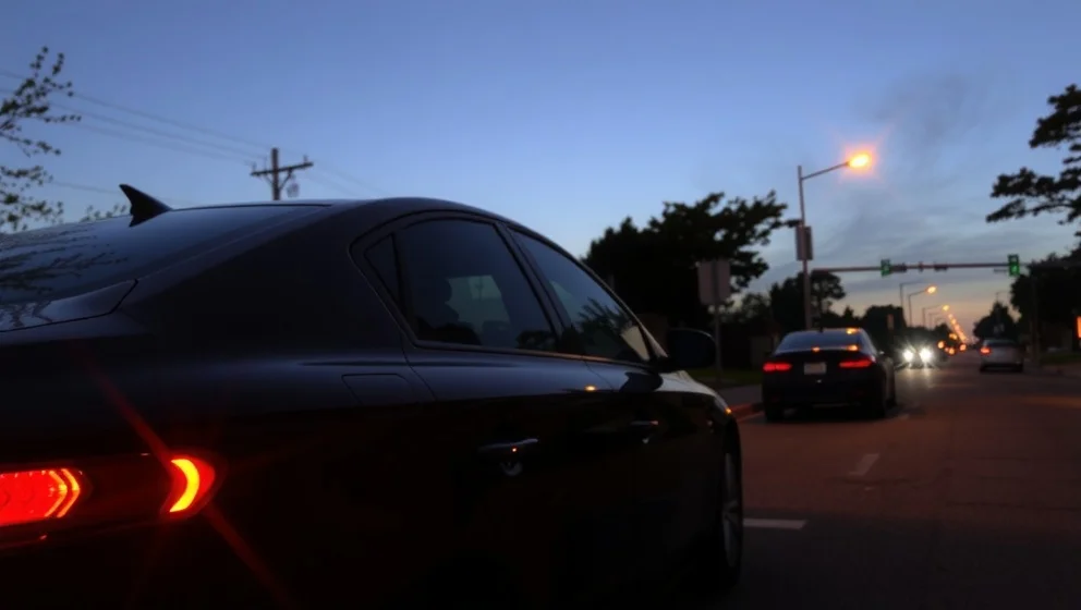 Får du köra med enbart parkeringsljus?