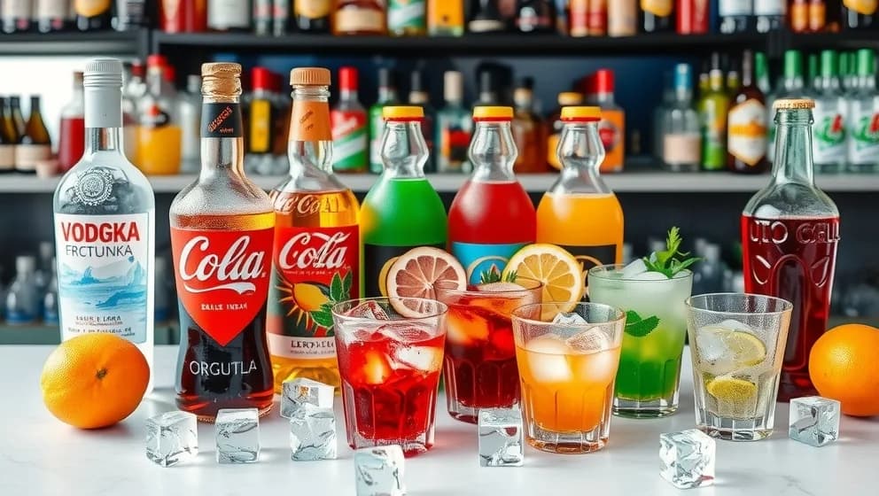 Vad är gott att blanda med vodka