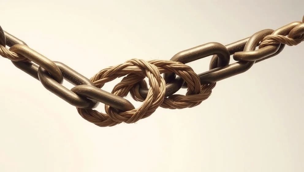 Vi kan inte släppa varandra